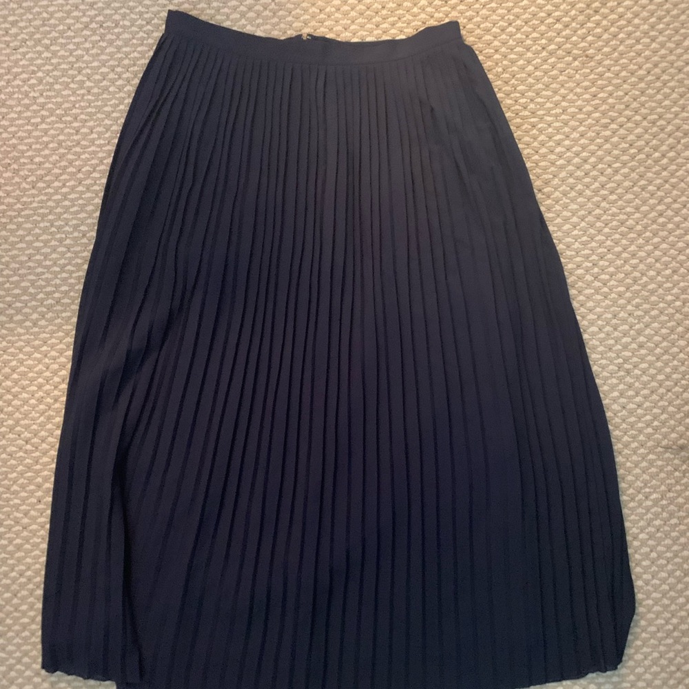 Jcrew Navy Maxi Skirt